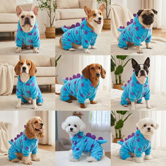 Cozy Dino Hoodie Costume