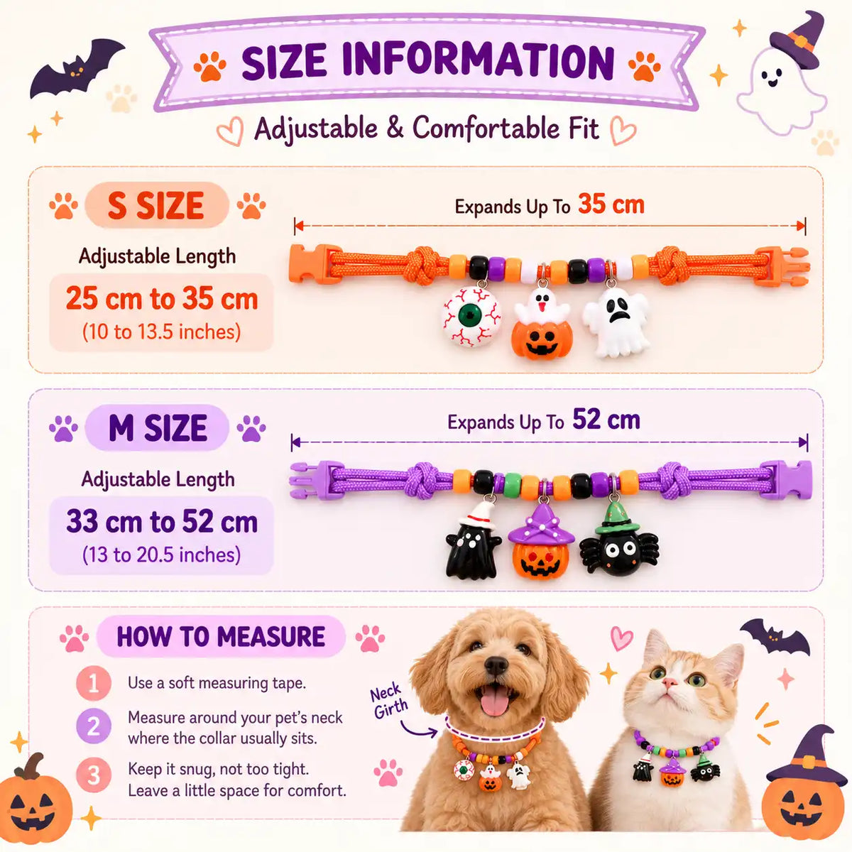 Spooky Patootie Charm Collar (Halloween Special)
