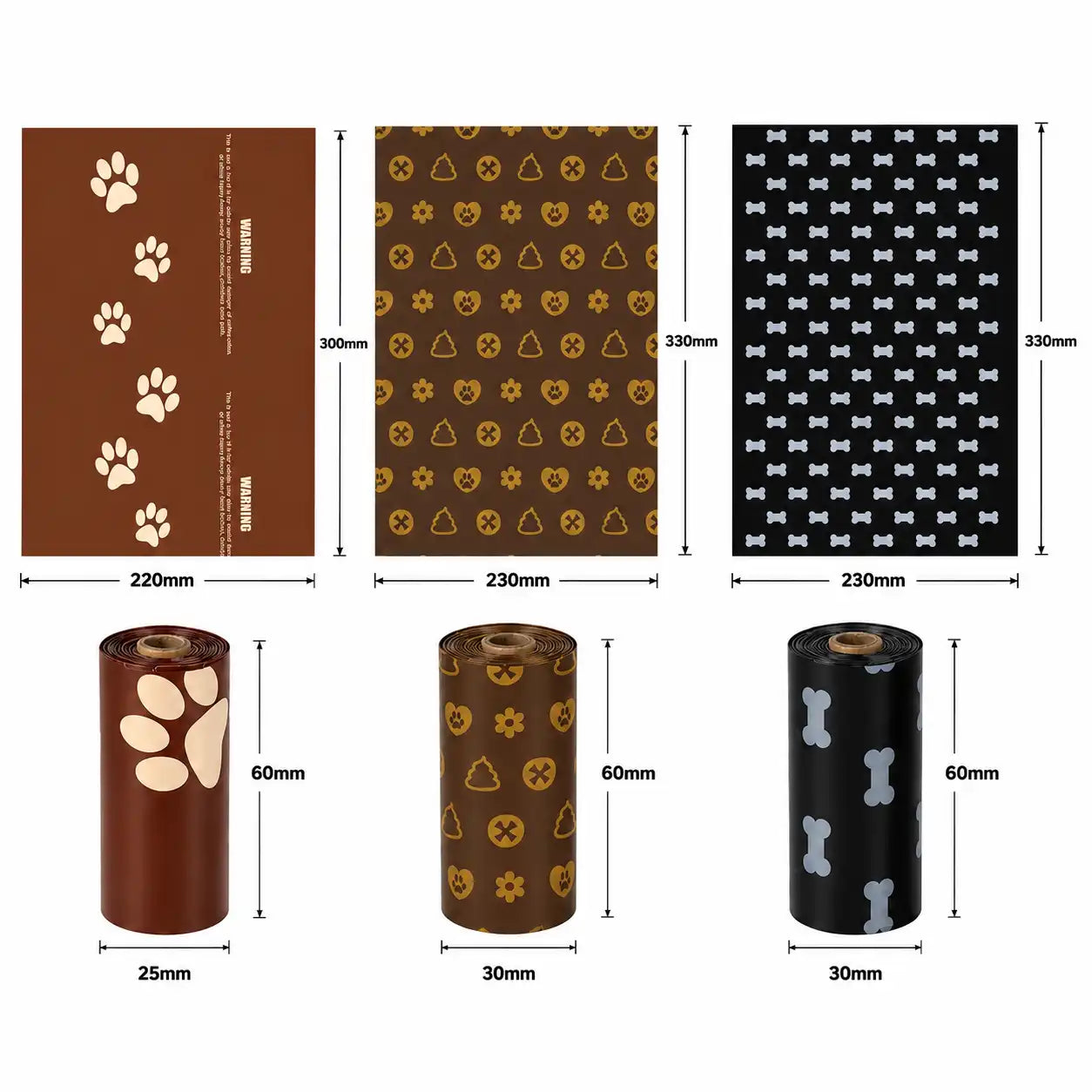 Pooparazzi Scented Biodegradable Dog Poop Bags