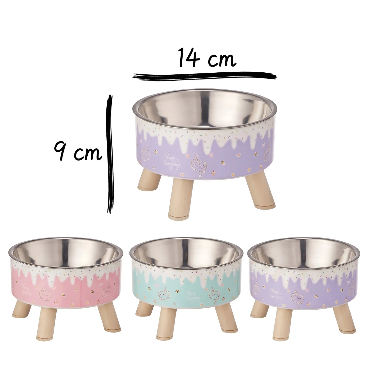 Nom-Nom Drippy Elevated Pet Bowl