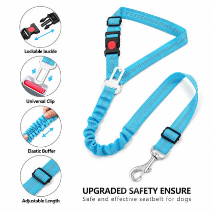 Pawssenger Multi-Use Dog Car Seat Belt