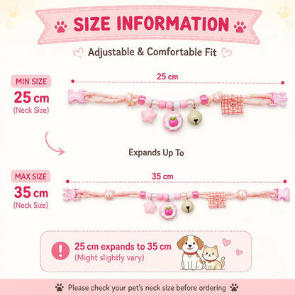 Cutie Patootie Charm Collar