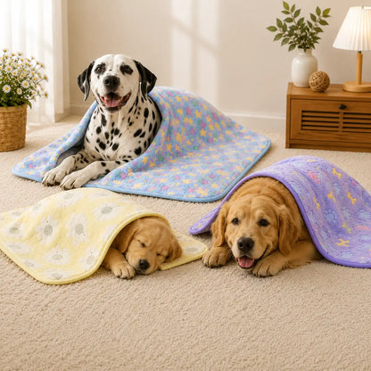 Snuggle Pet Blanket – Ultra-Soft Coral Fleece Blanket for Dogs