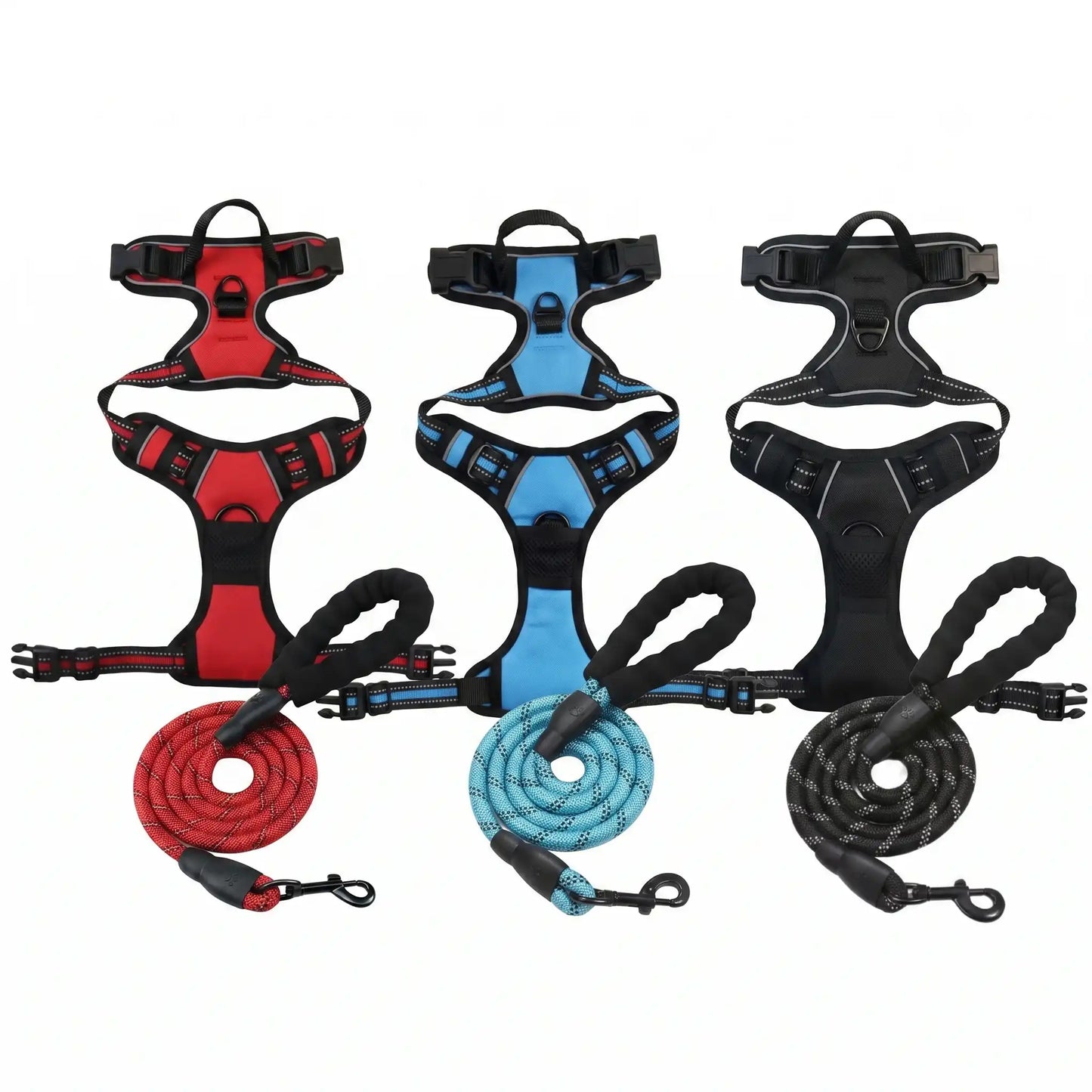 Blush Puppies Ultimate Heavy-Duty Harness & Leash Set