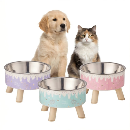 Nom-Nom Drippy Elevated Pet Bowl