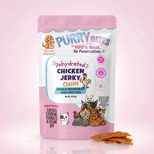 PURRY Bites Dehydrated Chicken Jerky – Classic