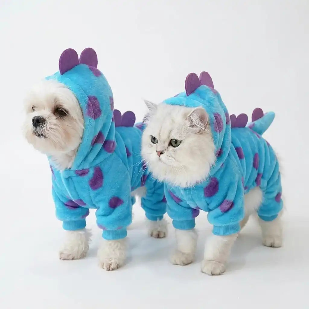 Cozy Dino Hoodie Costume