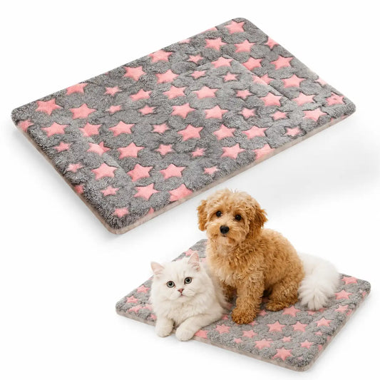 Starry Snooze Ultra-Soft Plush Pet Sleeping Mat