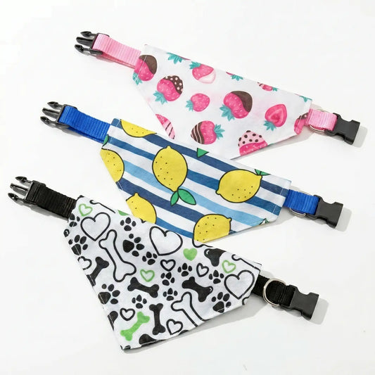 Wipe & Wag Adjustable Dog Scarf & Saliva Towel
