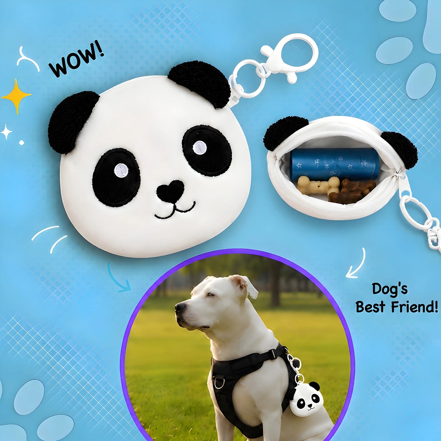 Poppy the Panda Doggy Pawket
