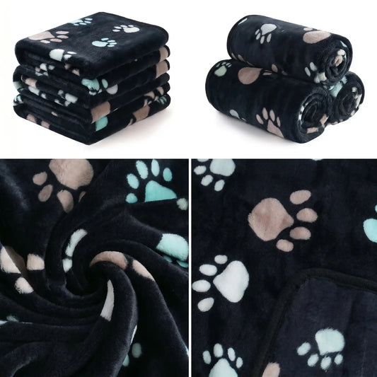 Dark Sky Paws Fleece Blanket