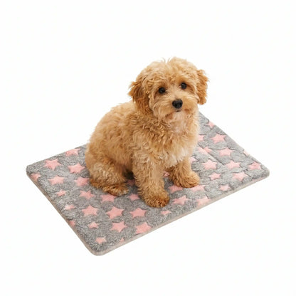Starry Snooze Ultra-Soft Plush Pet Sleeping Mat