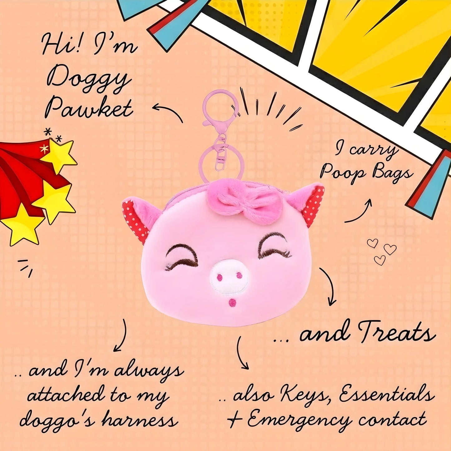 Penny the Pig Doggy Pawket