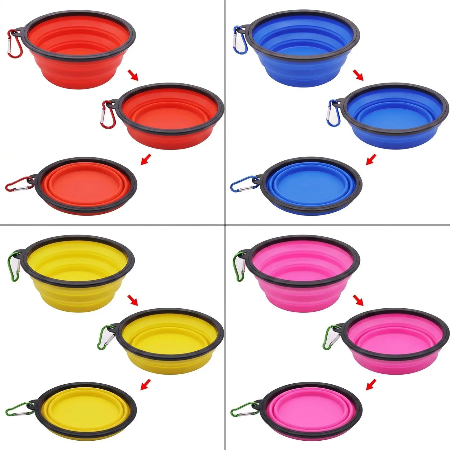 Collapsible Travel Pet Bowl