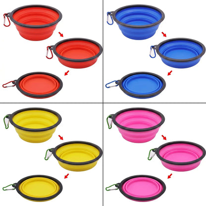 Collapsible Travel Pet Bowl