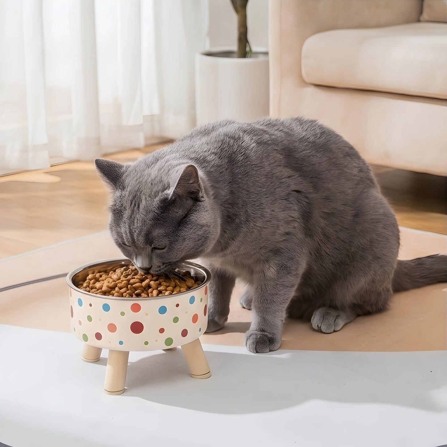 Dine & Shine Elevated Pet Bowl