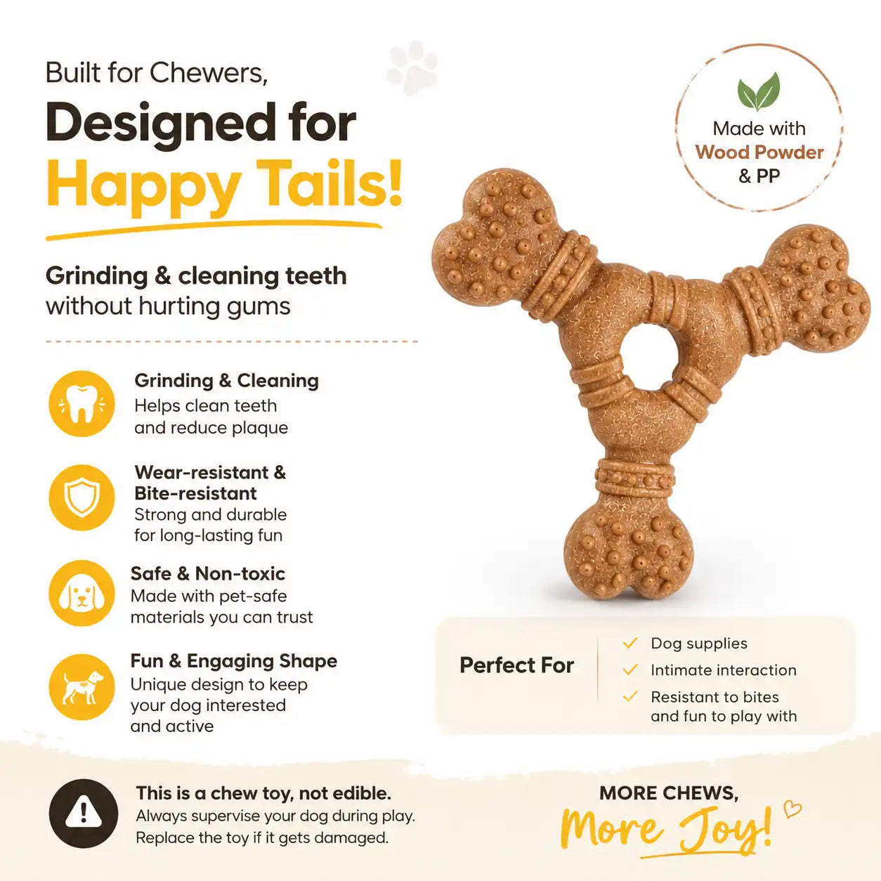 TRI-BOND The Hard Chew Toy