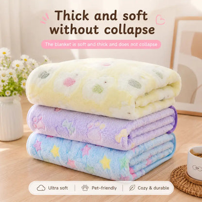 Snuggle Pet Blanket – Ultra-Soft Coral Fleece Blanket for Dogs