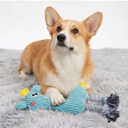 Oh Deer! Corduroy Plush Rope Toy