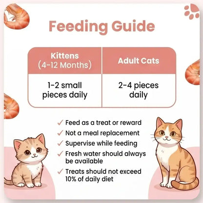 PURRY Bites Dehydrated Crunchy Prawn Snack