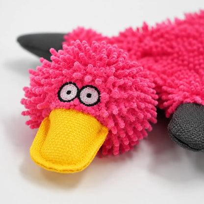 Splooty Duck Fleece & Rope Toy
