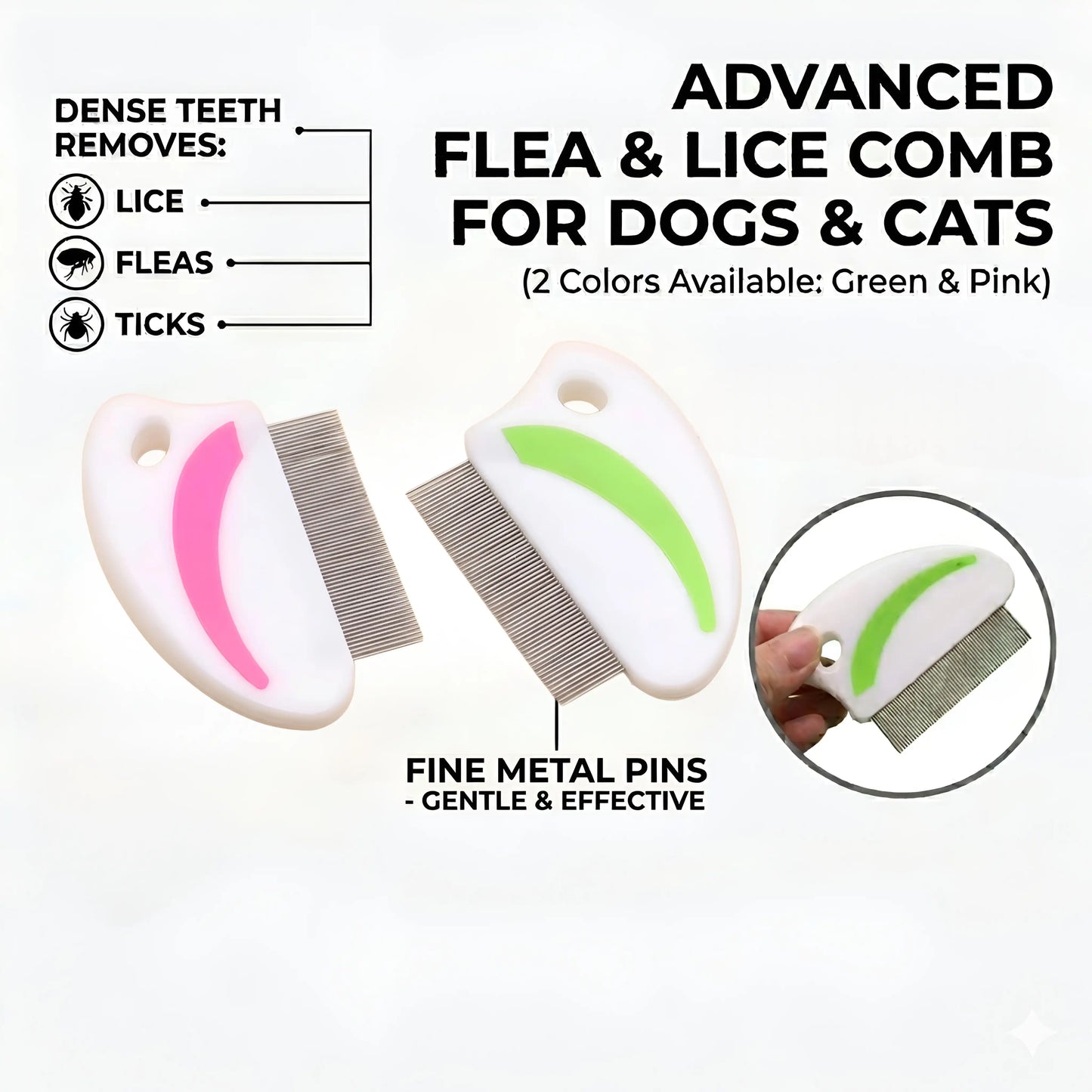 Gentle Flea & Tick Comb