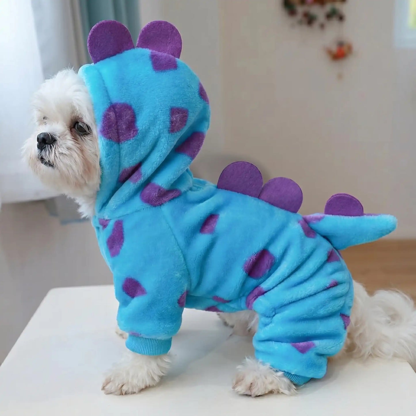 Cozy Dino Hoodie Costume