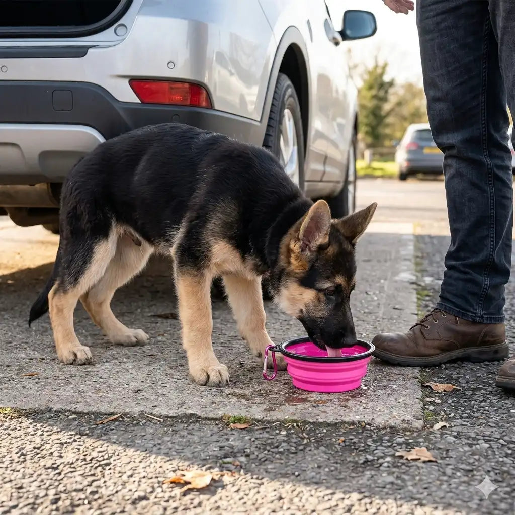 Collapsible Travel Pet Bowl