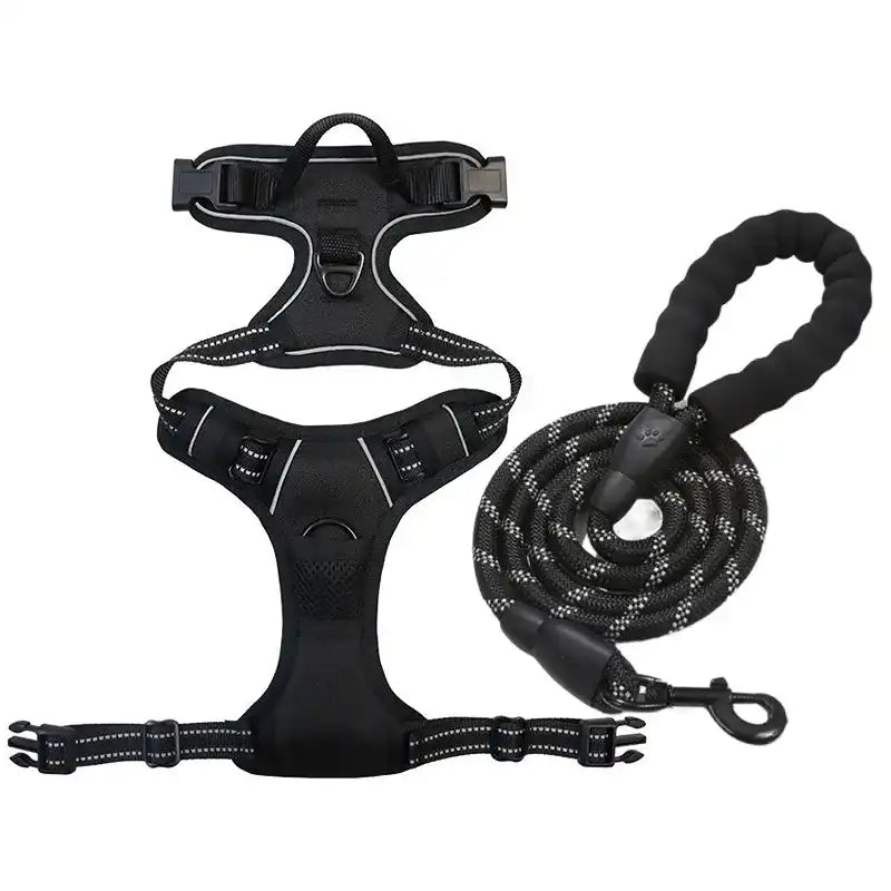 Blush Puppies Ultimate Heavy-Duty Harness & Leash Set