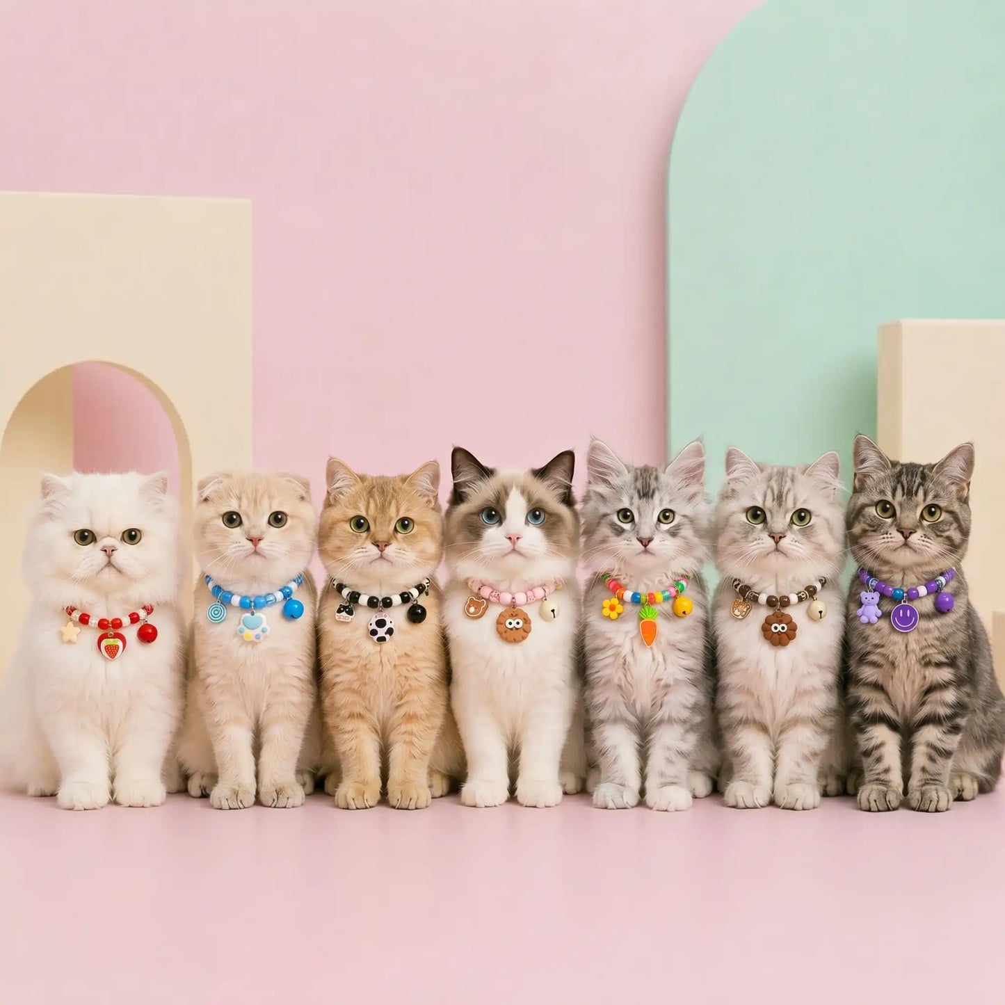 Cutie Patootie Charm Collar