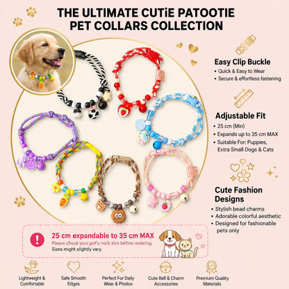 Cutie Patootie Charm Collar