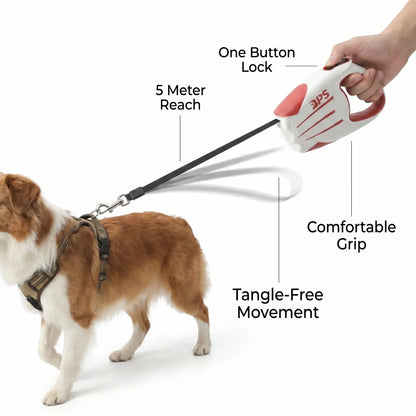 Blush Puppies Stride Retractable Leash