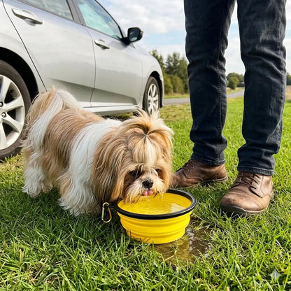 Collapsible Travel Pet Bowl