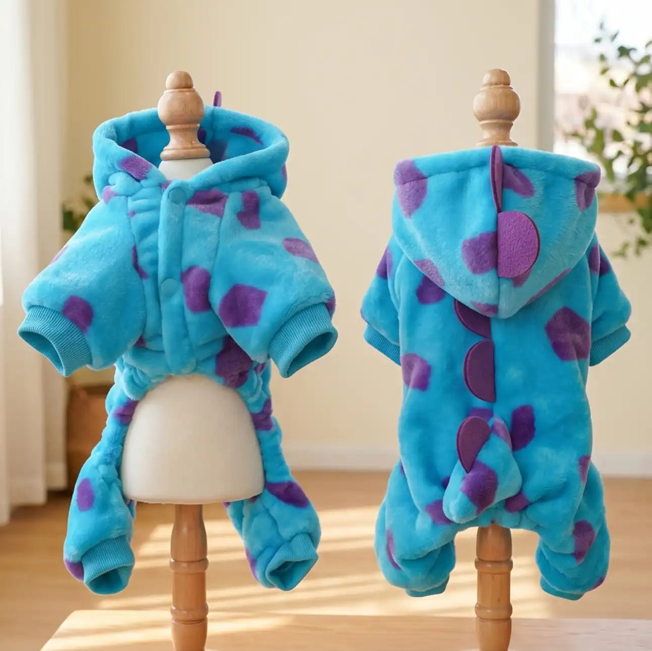 Cozy Dino Hoodie Costume