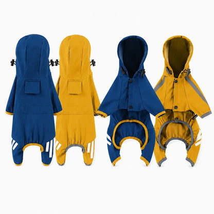 Blush Puppies Rain Rover Waterproof Reflective Dog Raincoat