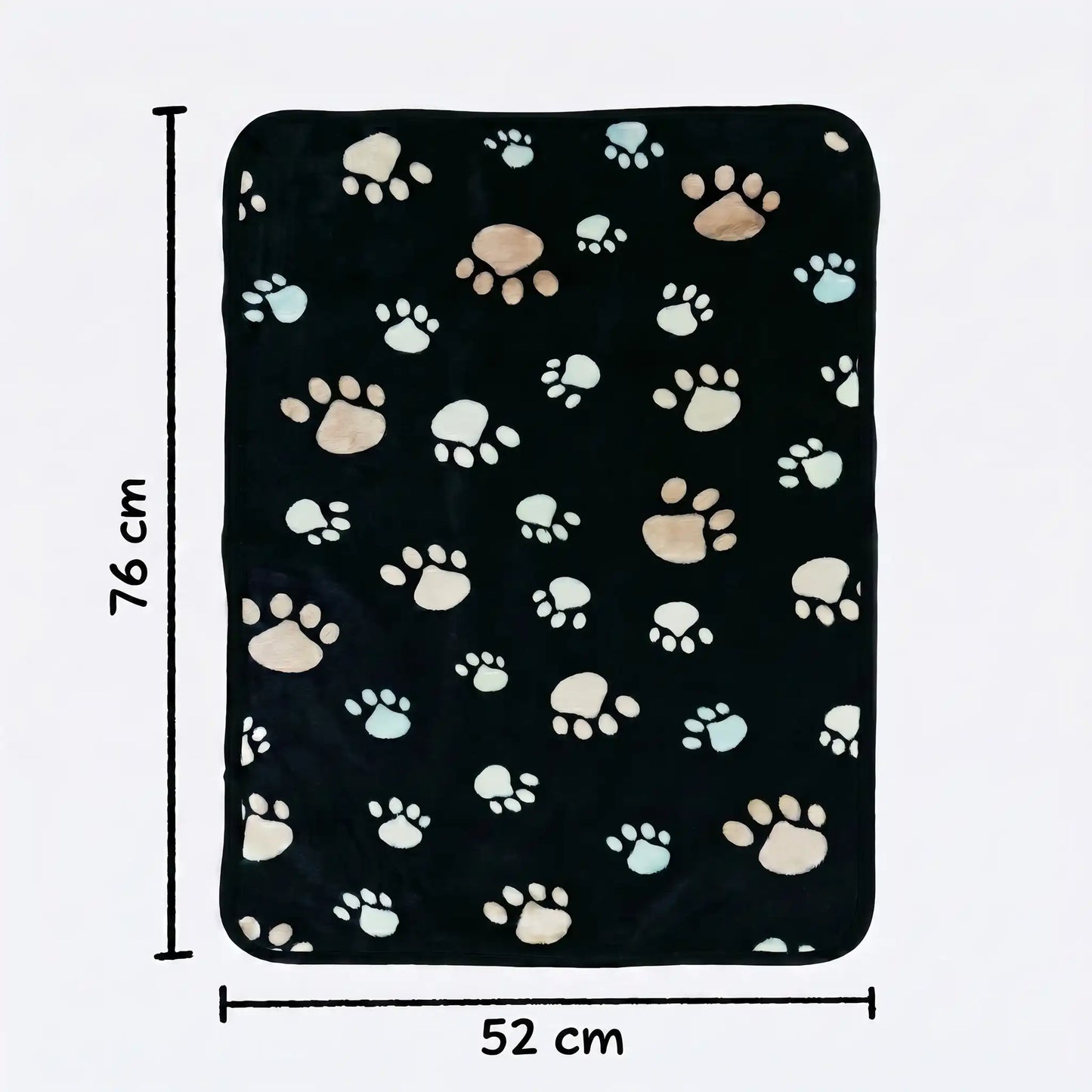 Dark Sky Paws Fleece Blanket
