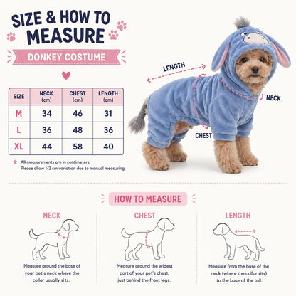 Donkie Doodle Fleece Costume