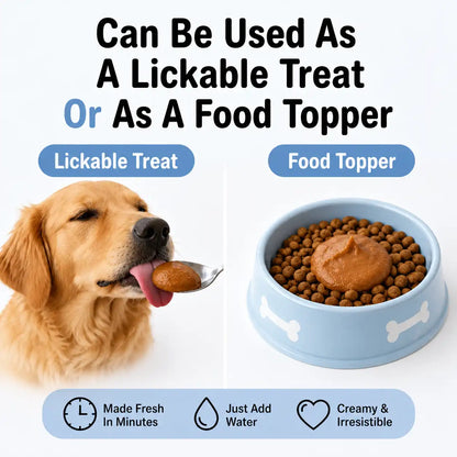 Waggy Licks Instant Cheese Mix (Chicken) for Dogs