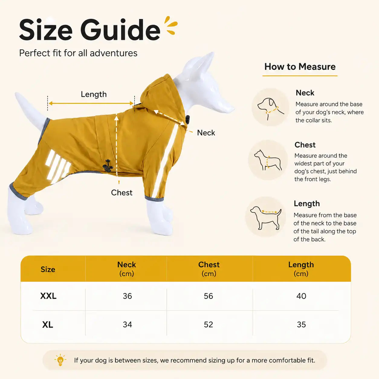 Blush Puppies Rain Rover Waterproof Reflective Dog Raincoat
