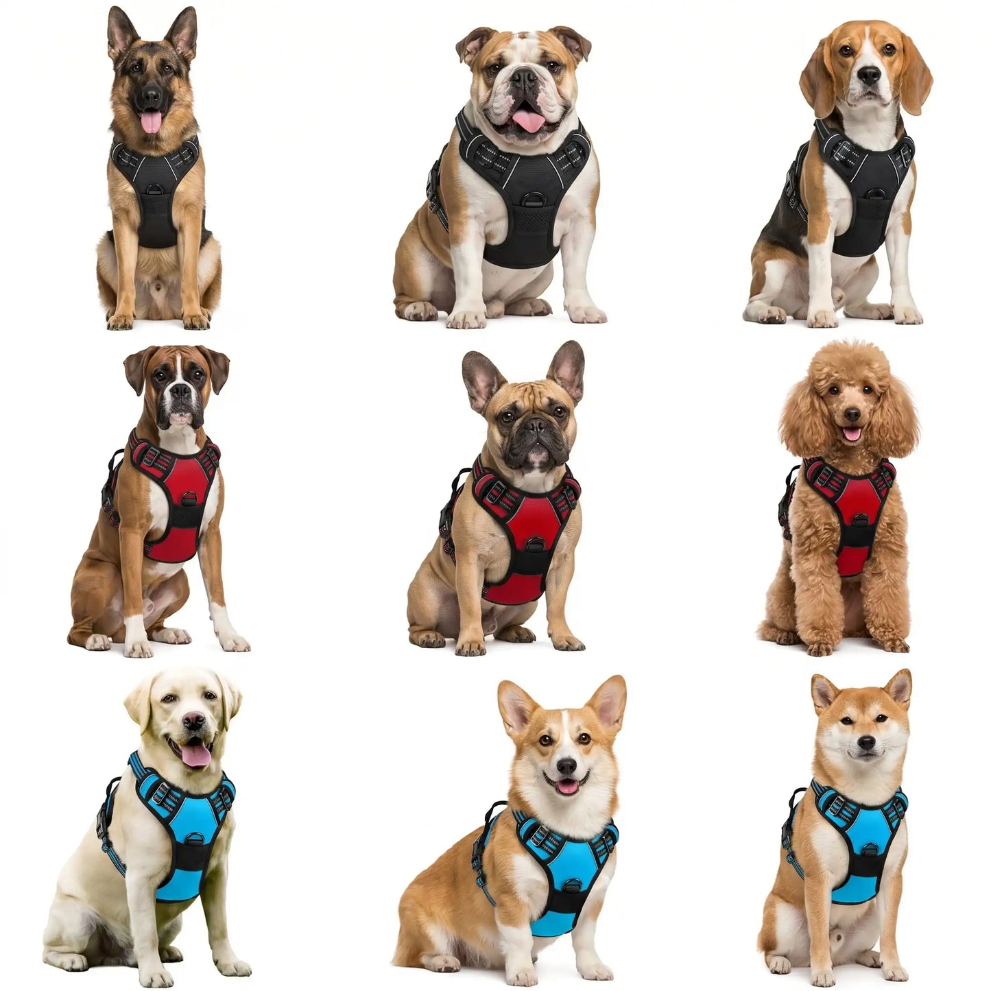 Blush Puppies Ultimate Heavy-Duty Harness & Leash Set