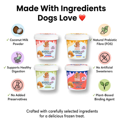 WAGGY Licks Instant IceCream Mix for Dogs