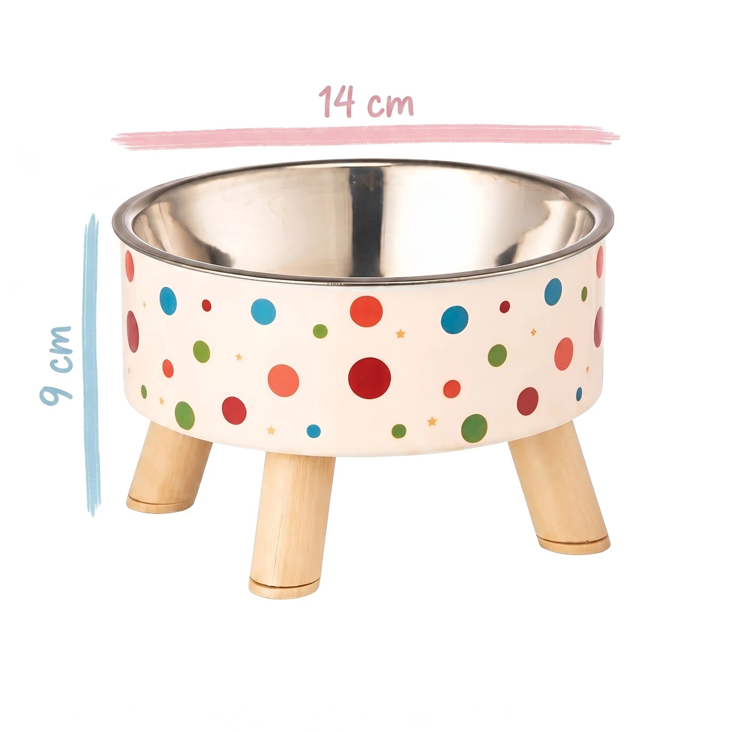 Dine & Shine Elevated Pet Bowl